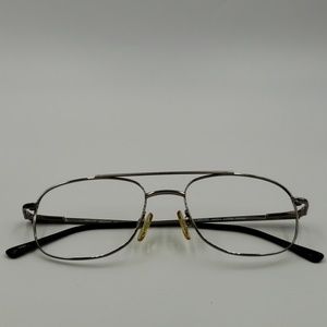 Vintage Marcolin Sliver Square Aviator Sunglasses